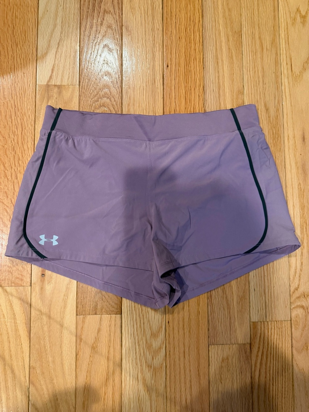 Under Armour Lavender Performance Running Shorts